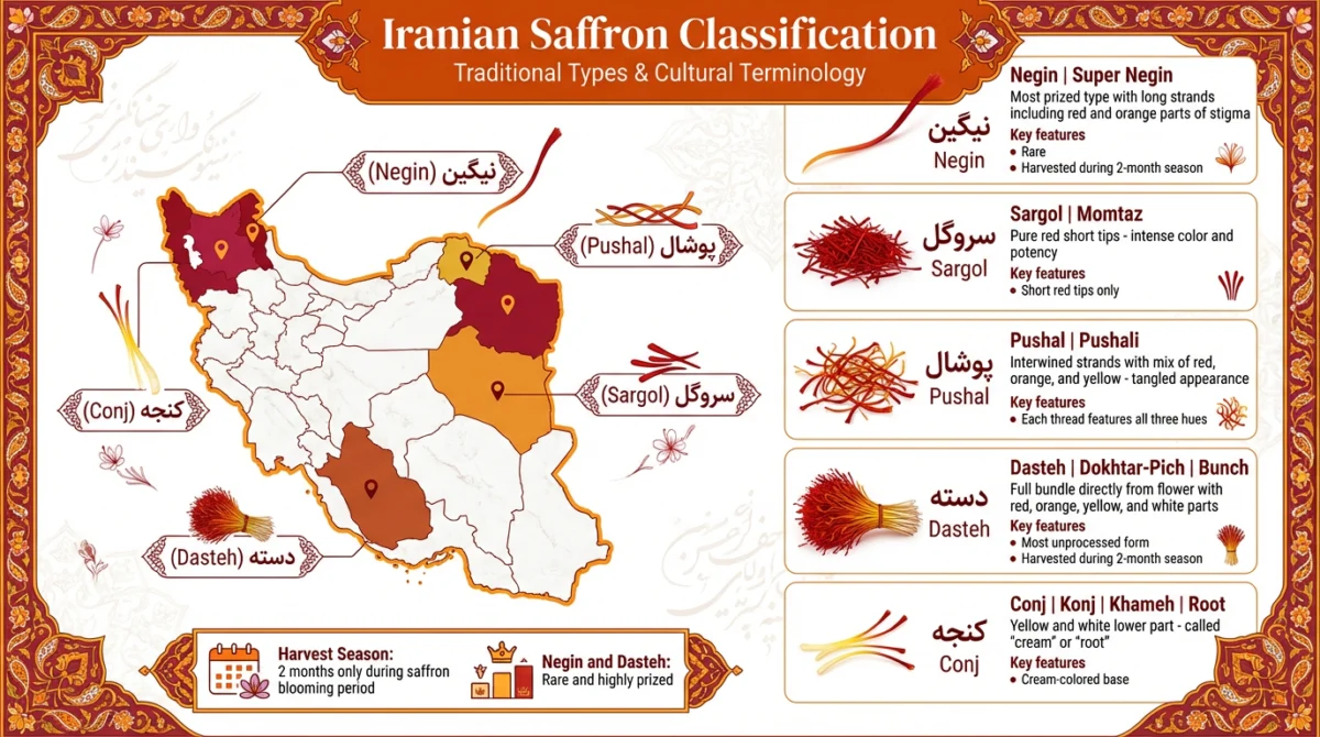 Iranian Saffron Classification