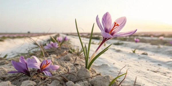 minimalist-clean-saffron-field-at-sunrise-bloomin
